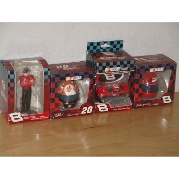 Wholesale Lot Nascar Lot 4 Racing Dale Earnhardt Jr Dated Ornaments Car Figure - Picture 1 of 7